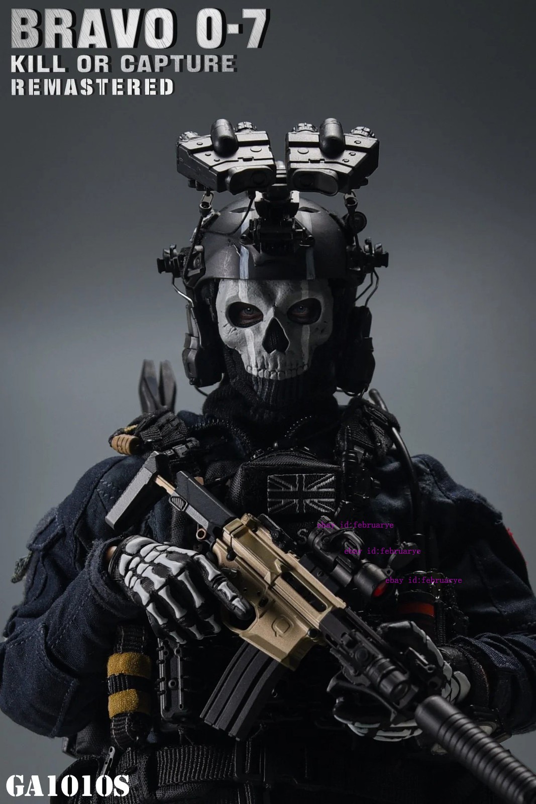 1:6 scale General&rsquo;s Armoury BRAVO 0-7 REMASTED 12&Prime; Figure GA1010S Action Figure