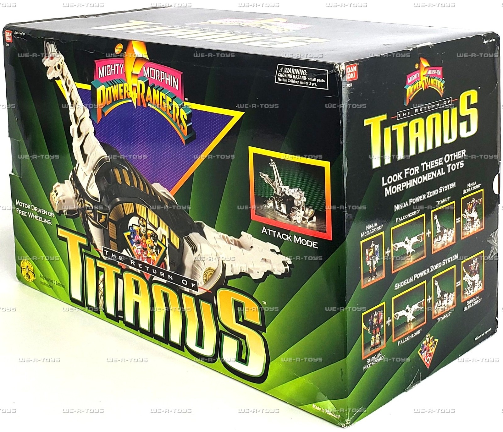 Mighty Morphin Power Rangers The Return of Titanus Figure 1995 Bandai #2493