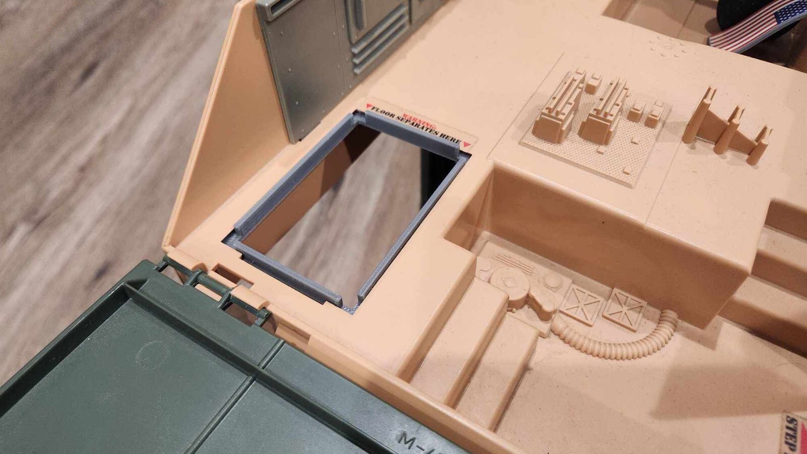 GI Joe Mobile Command Center Doors