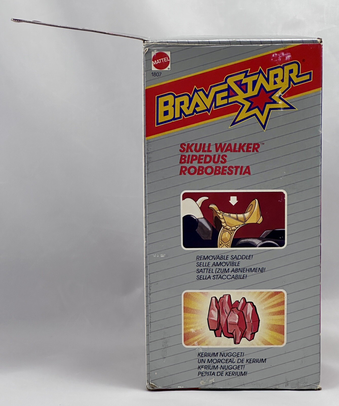 SKULL WALKER SKULLWALKER BRAVESTARR ROBOBESTIA 1986 MATTEL MISB EURO BOX
