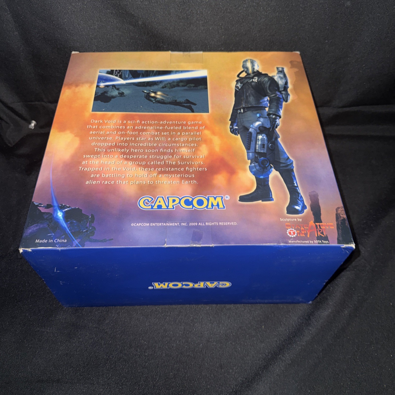 Darkvoid Dark Void Limited Edition 13” Statue Figure Capcom New Sealed