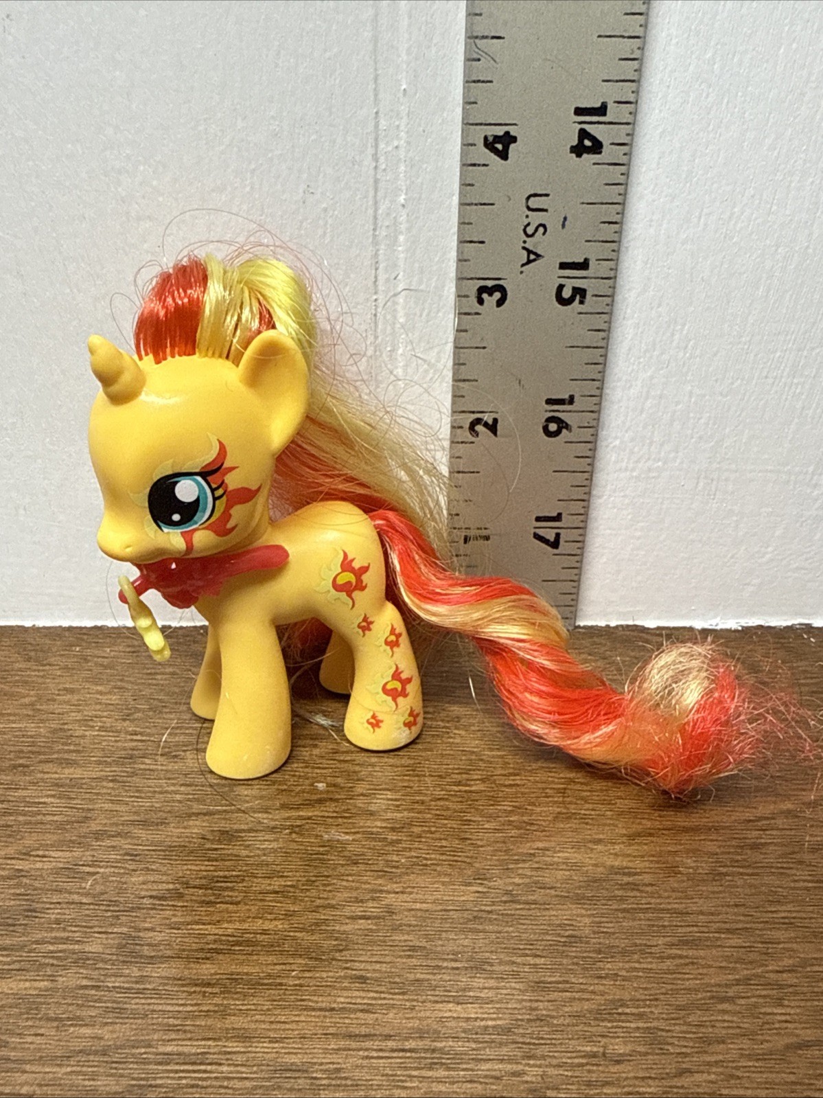My Little Pony G4 Sunset Shimmer w/ Necklace Cutie Mark Magic 2014 FIM 3&Prime;