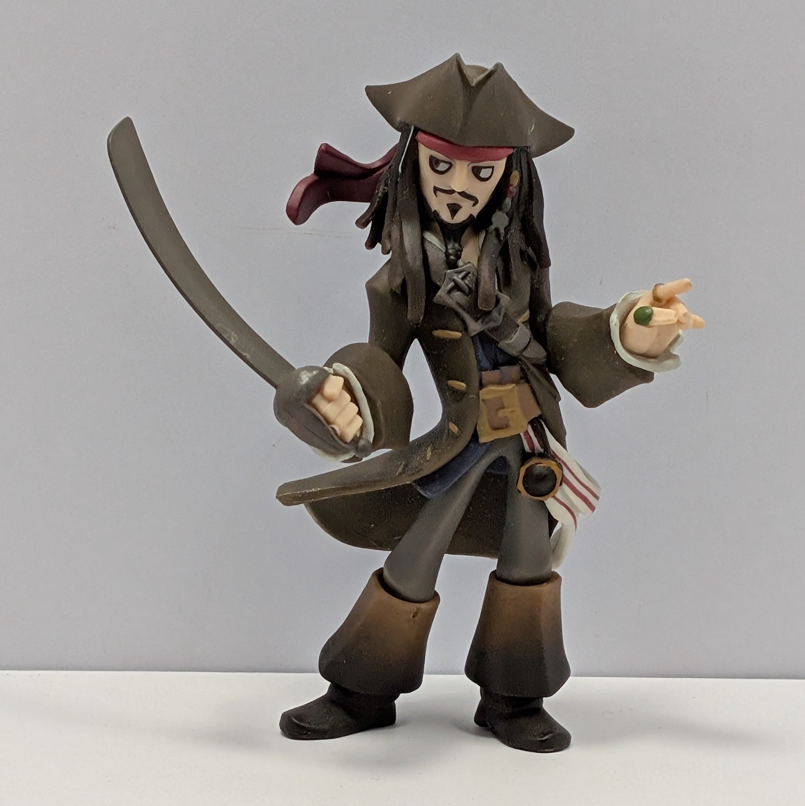 Disney Captain Jack Sparrow Figure Only No Stand Infinity 1.0 Game Piece POTC