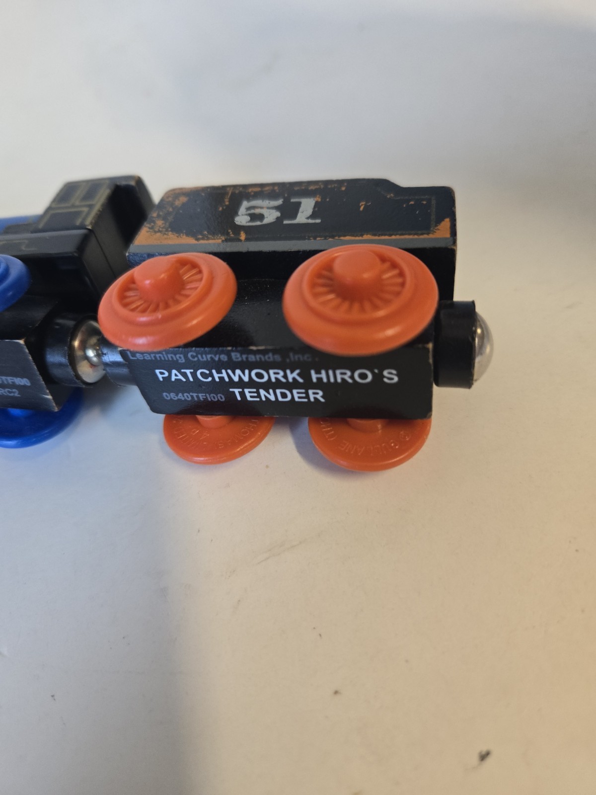 PATCHWORK HIRO AND TENDER / Thomas Wooden Trains 2012 VARIANT RELEASE