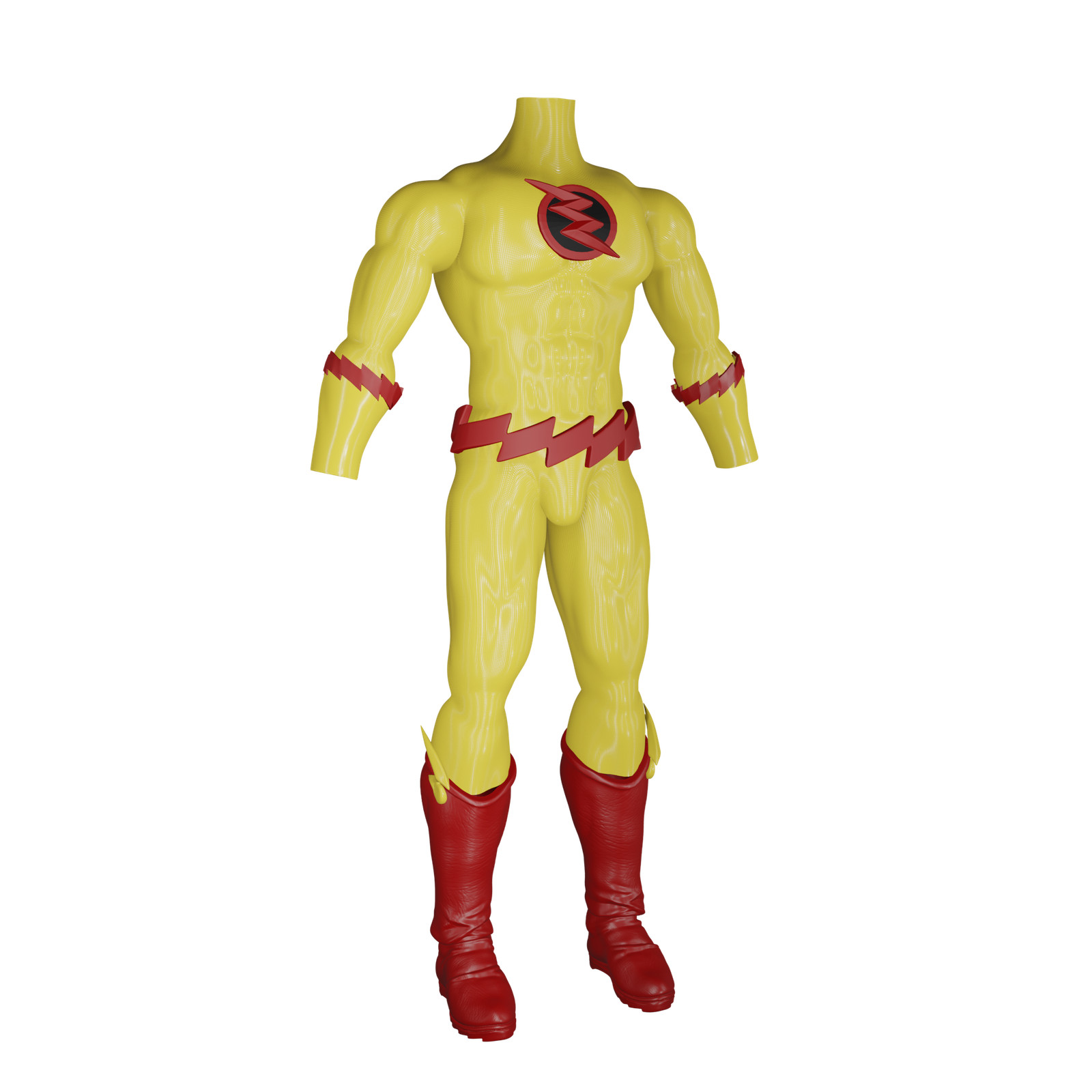 1/6 Scale Action Figure Kit: Reverse Flash v1