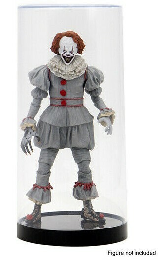 Cylindrical Display Transparent Plastic Action Figure 18/20 CM NECA