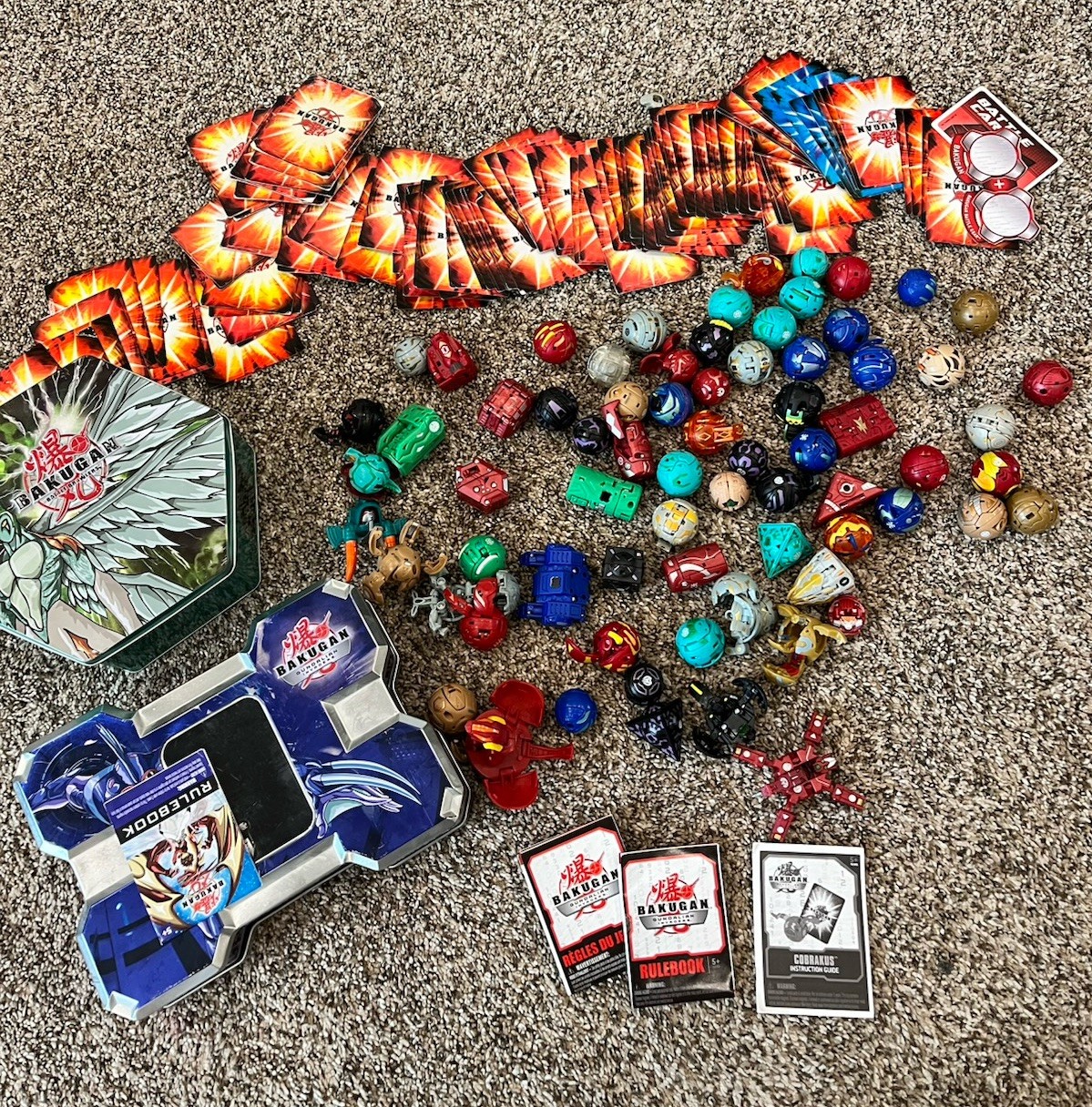Huge Lot Of Bakugan Battle Brawlers Gundalian Invaders 2000-2010