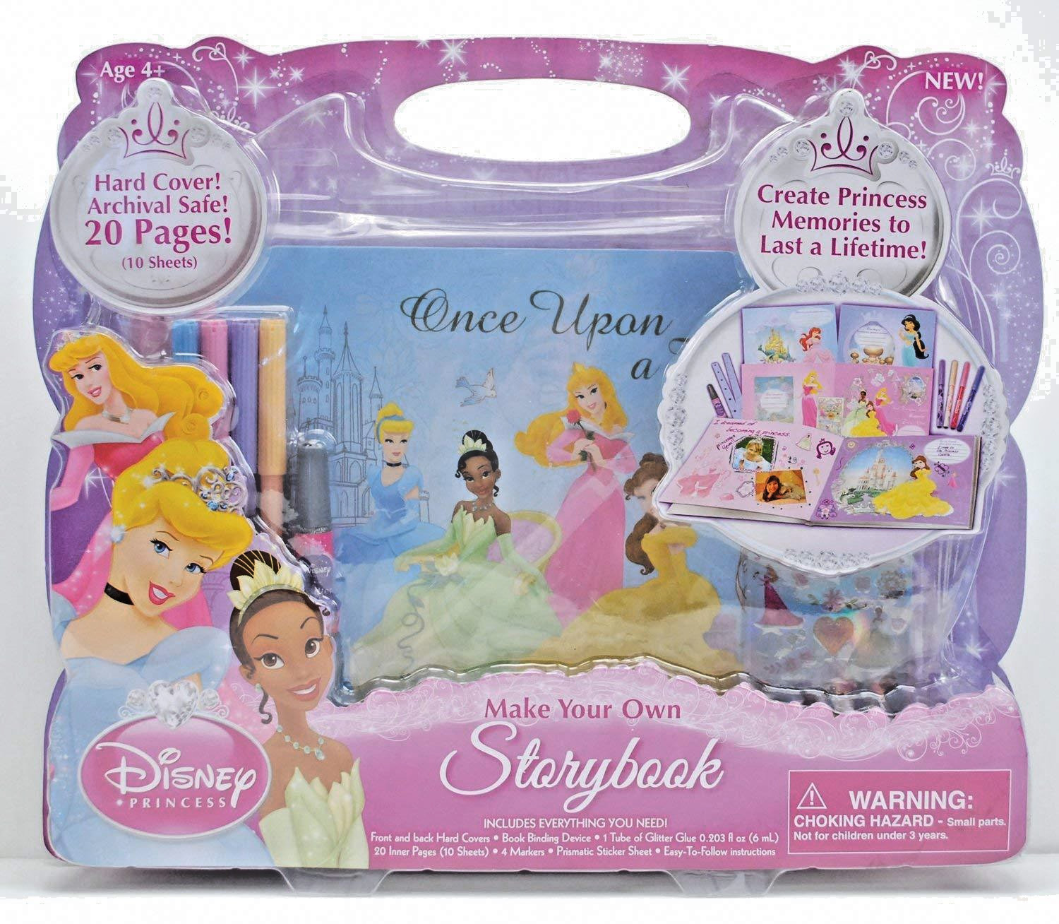 NEW Disney Princess Make Your Own 20 Pg Hardcover Storybook Child Craft Memories