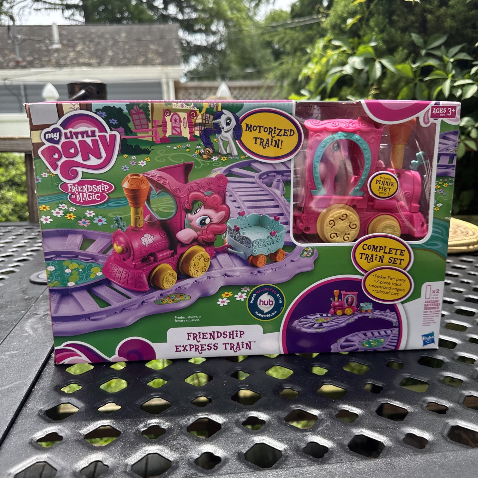 My Little Pony Friendship Express Train Pinkie Pie Motorized NIB Complete