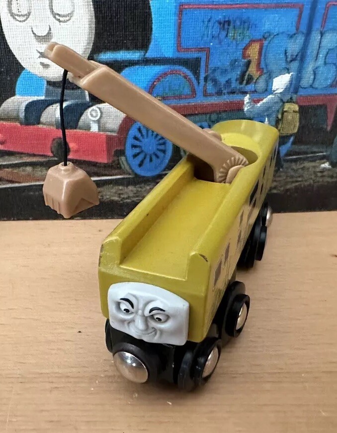 2000 Brio Wooden Thomas Train Magic Railroad Diesel 10! Only Made 1 Year! VGUC!