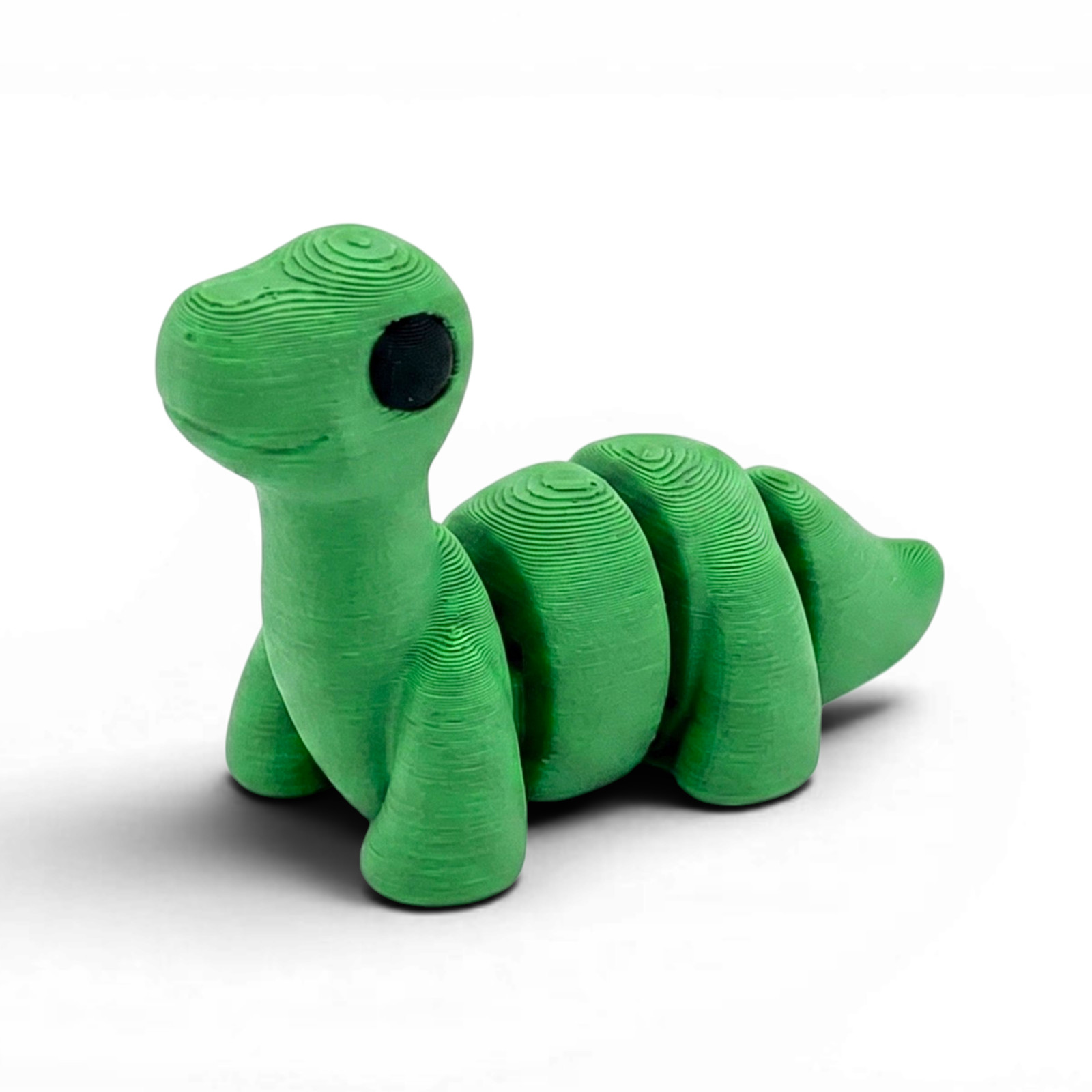 Articulated Brontosaurus Toy 2.2&Prime; USA Made, Dino Fidget