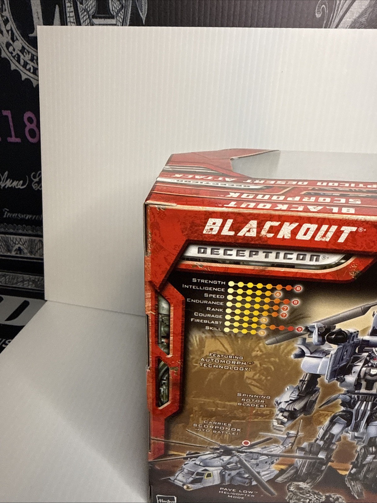Transformers 2007 Blackout And Scorpions Super Clean