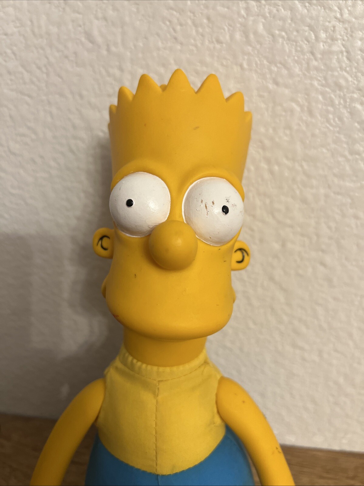 The Simpsons Bart Simpson Plush & Plastic 10&Prime; Doll (1990 Vintage Matt Groenning
