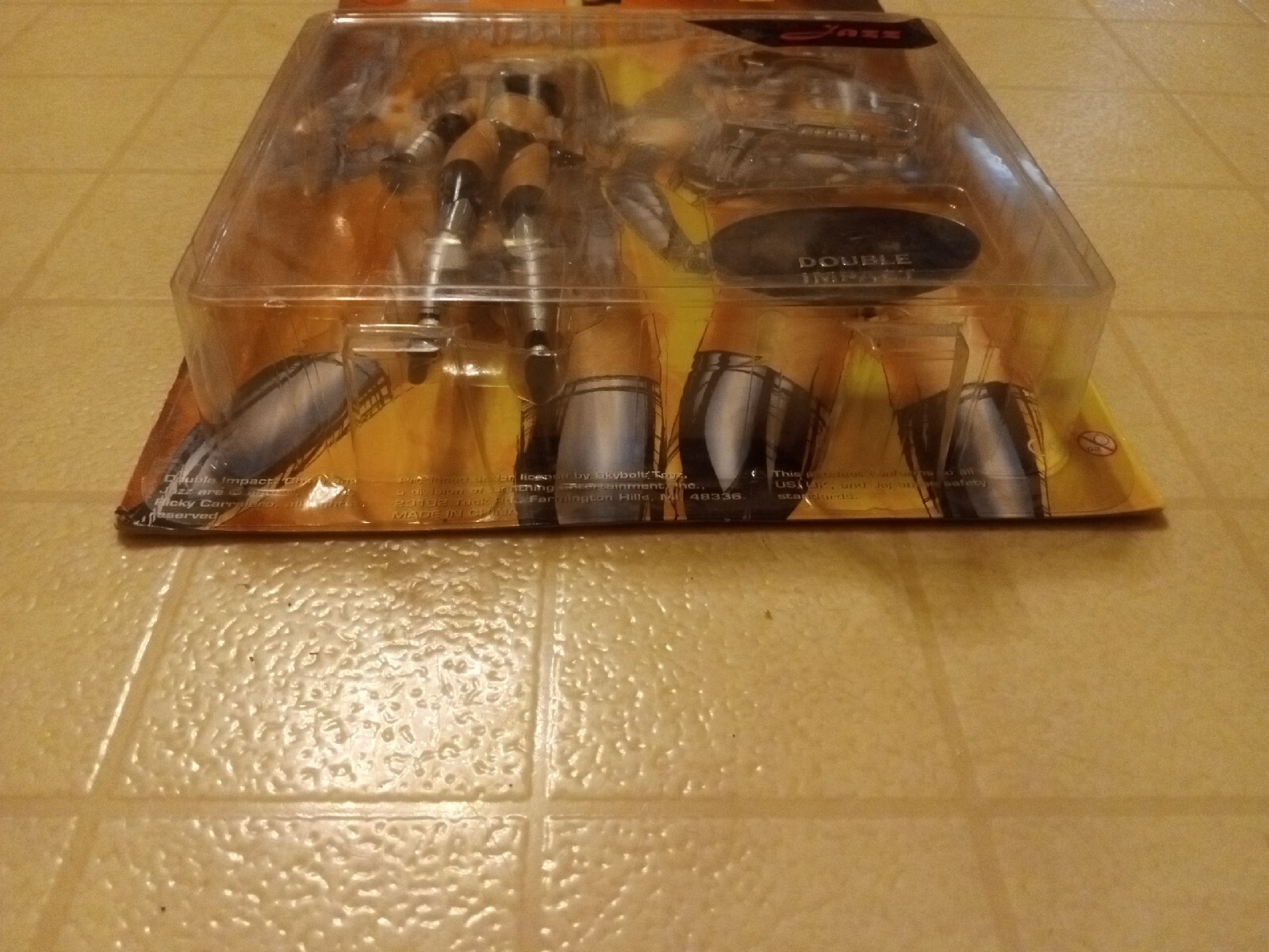 Skybolt 1998 Double Impact « Jazz » Action Figure Perfect Unopened Condition Rare