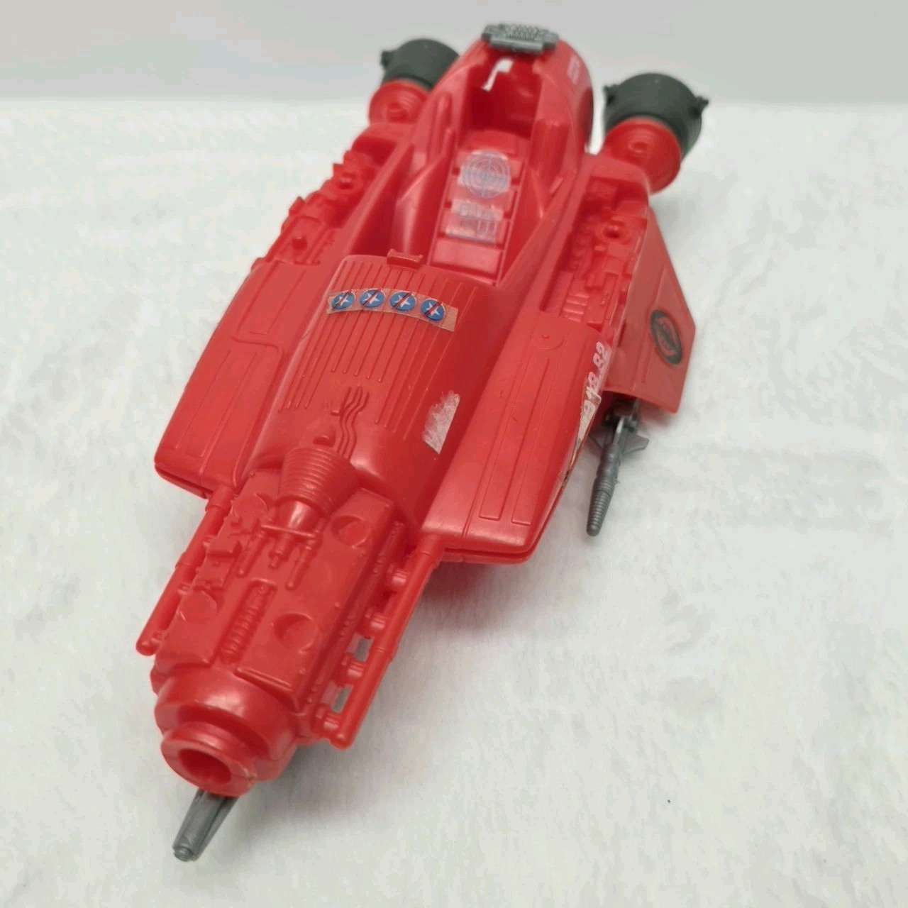 Vintage GI Joe ARAH 1988 Cobra Stellar Stiletto INCOMPLETE vehicle