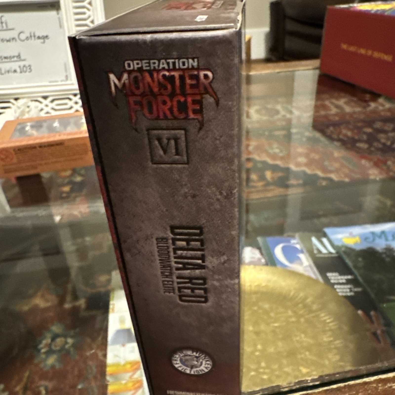 Operation Monster Force Delta Red Bloodwatch Elite 1:18 3.75&Prime; JoeFest Exclusive