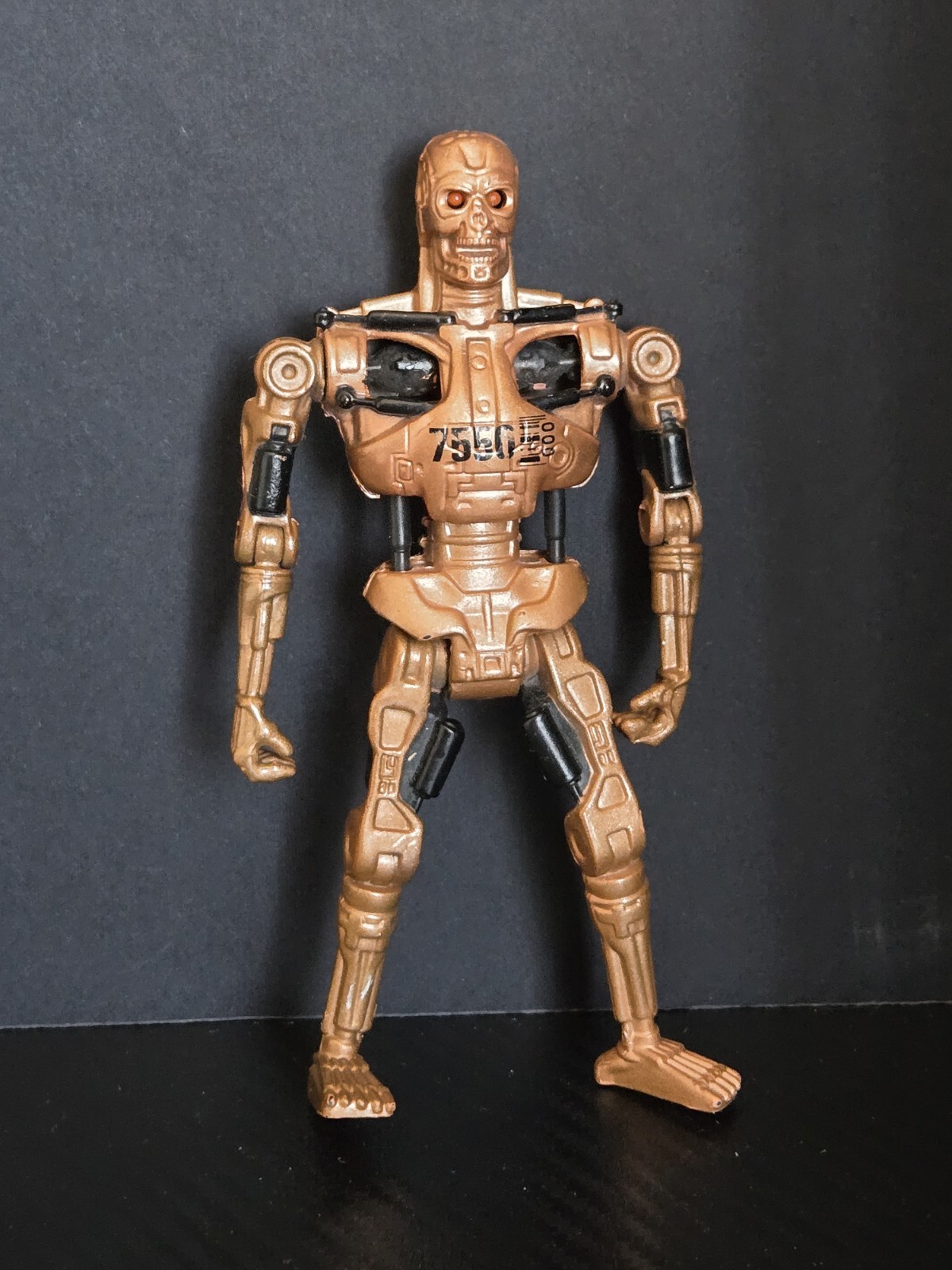 1991 Gold Metal-Mash Terminator 5.5&Prime; Carolco Kenner Action Figure Future War