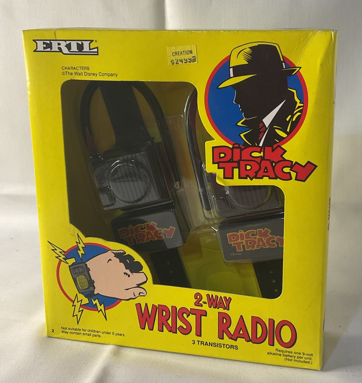 2-Way Wrist Radio Dick Tracy 1990 ERTL Disney NEW SEALED