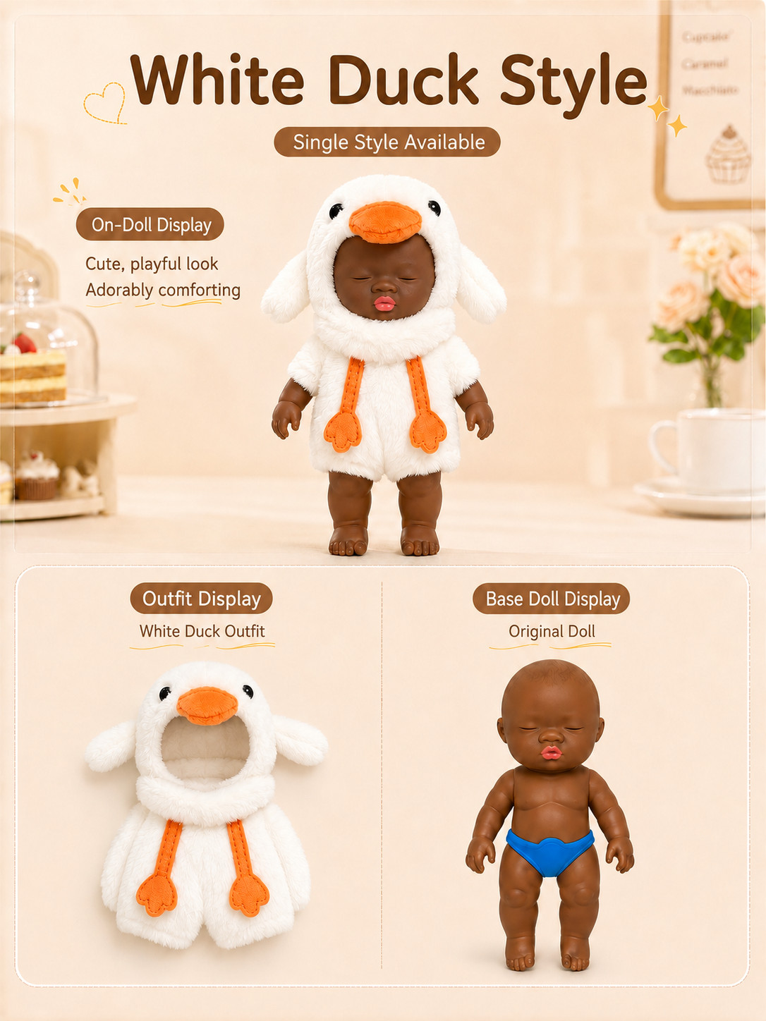 Natalia Doll Clothes Extra-Large Official Flagship Store Tpr Stress-Relief Squis