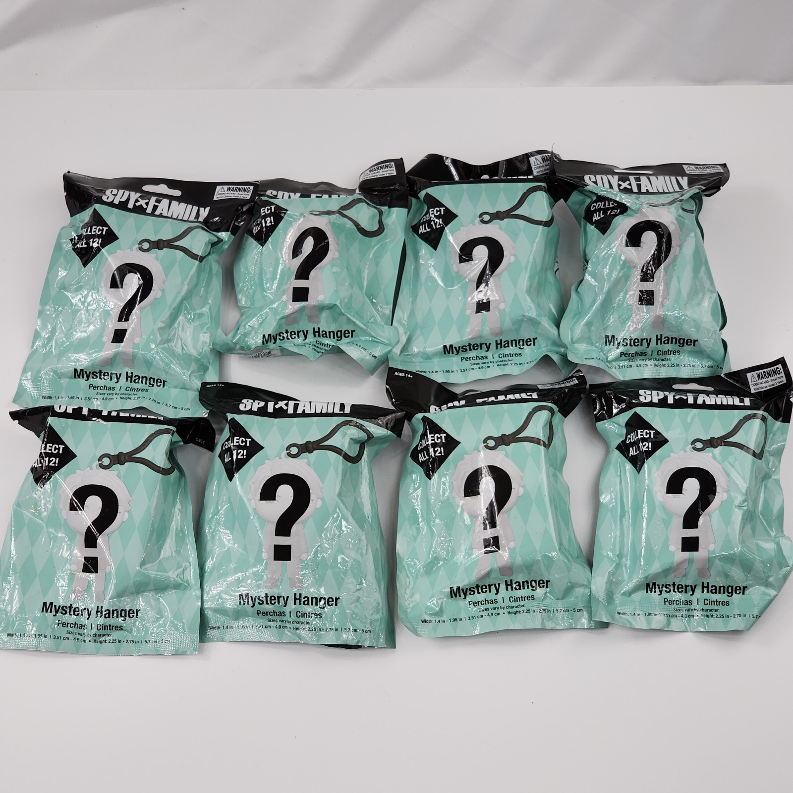 x8 Spy X Family Mini Mystery Hanger Blind Bag Keychain Figure Lot Crunchyroll
