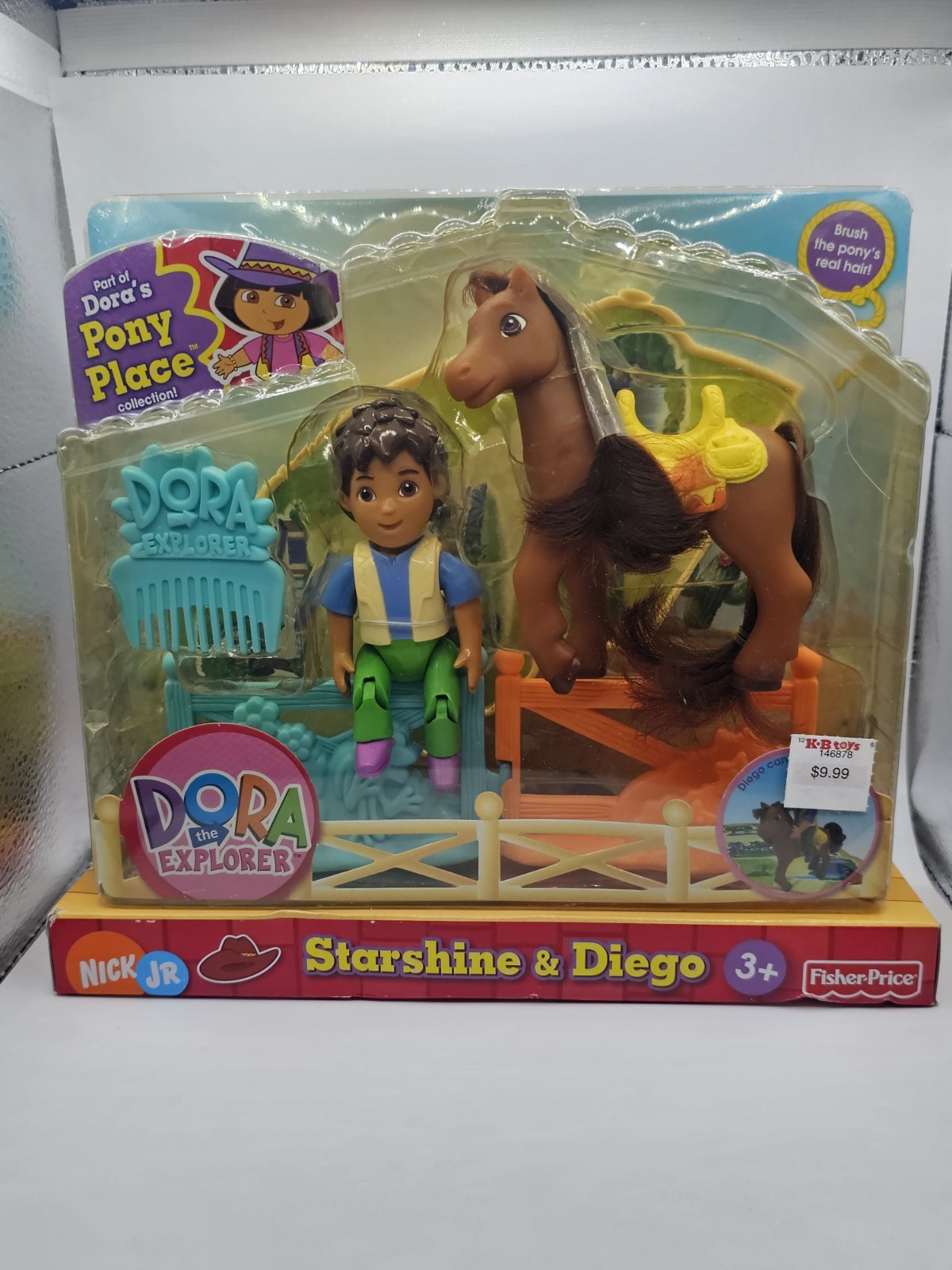 Dora the Explorer-Dora&rsquo;s Pony Adventures COMET & DIEGO Fisher Price 2006 Nick Jr
