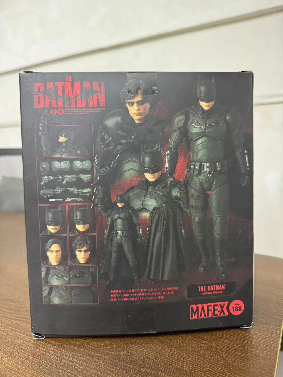 New Mafex 188 The Batman Movie 2022 New Batman 6 Inch In Stock