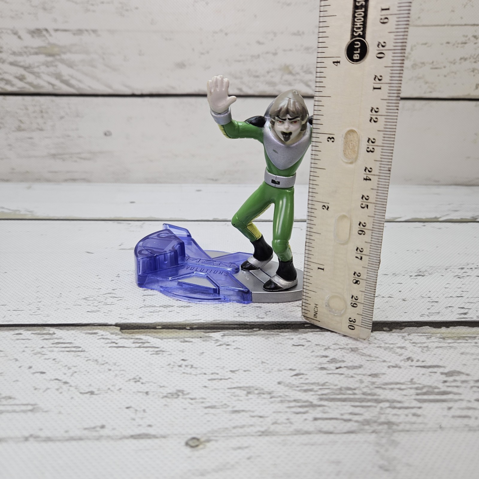 Burger King Marvel X-Men Evolution Toad Meal Toy 2001 3.5&Prime; PVC Figure CD Read