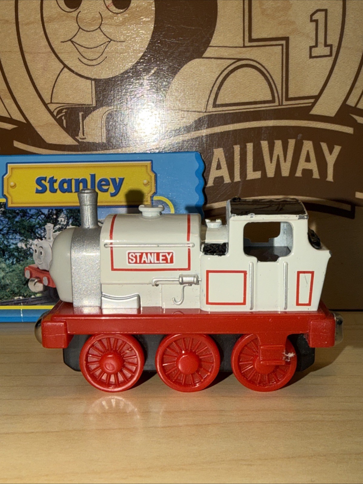 STANLEY ! THOMAS FRIENDS TRAIN TAKE Along n play Diecast 2007 GREAT DISCOVERY !