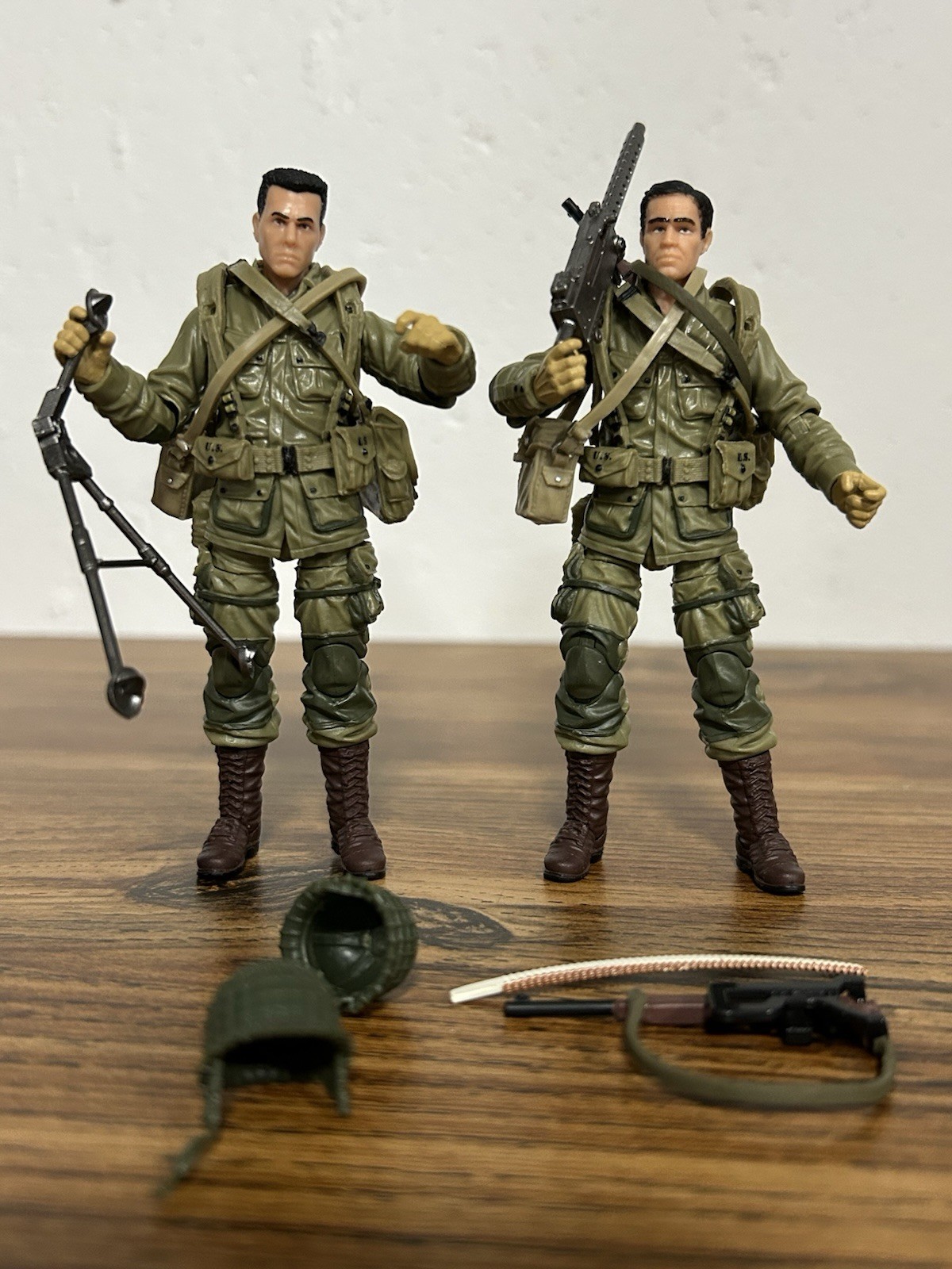 Marauder Task Force 1:18 US Paratrooper Machine Gun Squad Team Lot