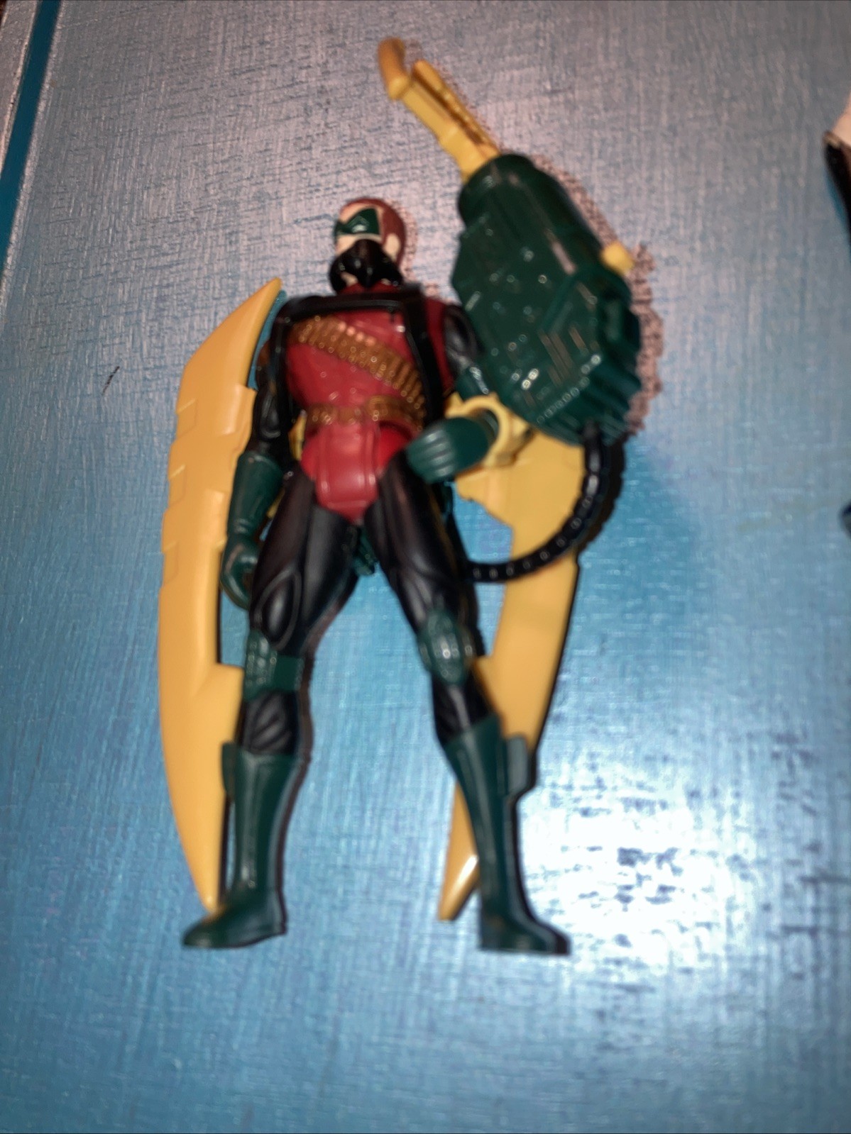 Batman 3 Robin 4.75&Prime; Figures Kenner 90’s Turbo Rider Razor Skate Hydro Claw
