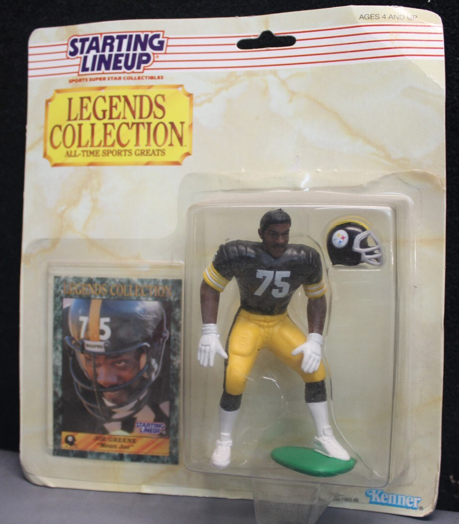 NFL JOE GREENE-1989-STARTING LINEUP-SLU-STEELERS-LEGENDS COLLECTION