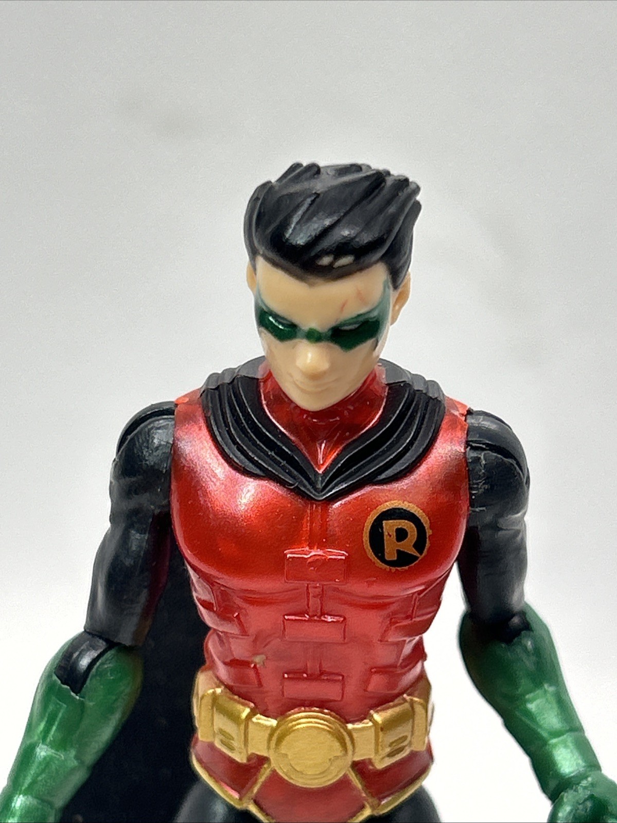 DC Spin Master The Caped Crusader robin Action Figure 3.75&Prime;