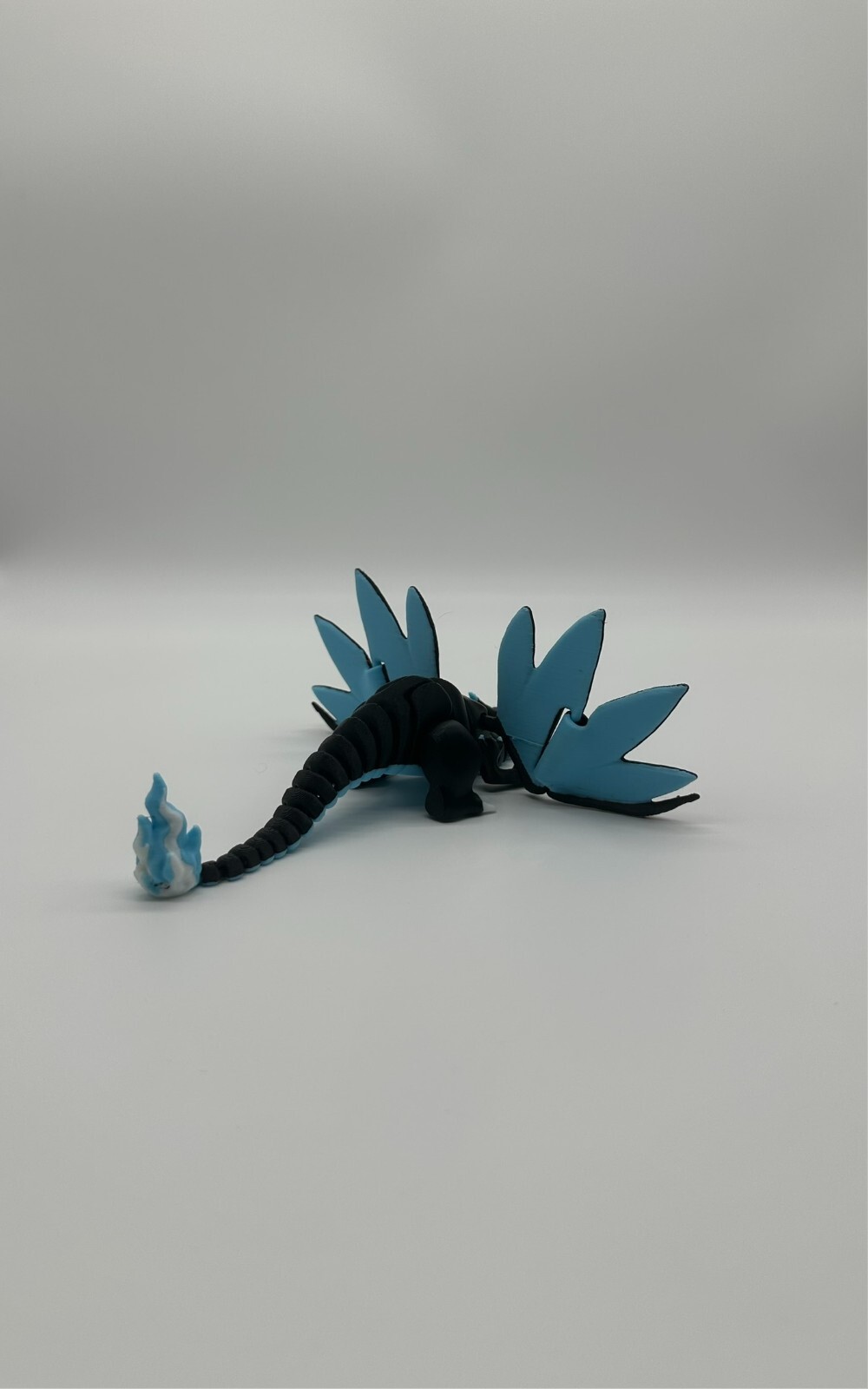 3D Printed Multi-Color Mega Charizard X Articulated Flexi Toy – Flexi Figure