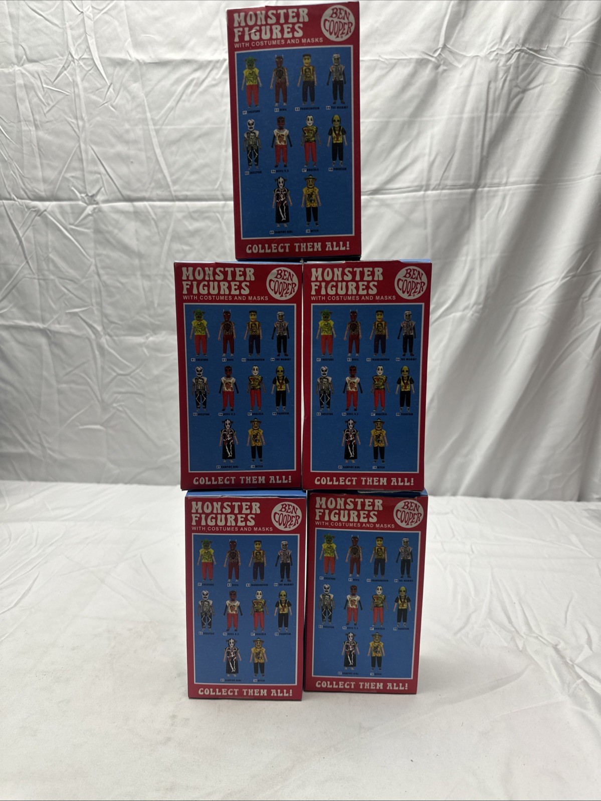 BEN COOPER Phantom,Devil V.2 MONSTER SERIES COSTUME KIDS FIGURES 5.5” 6-7-8-9-10