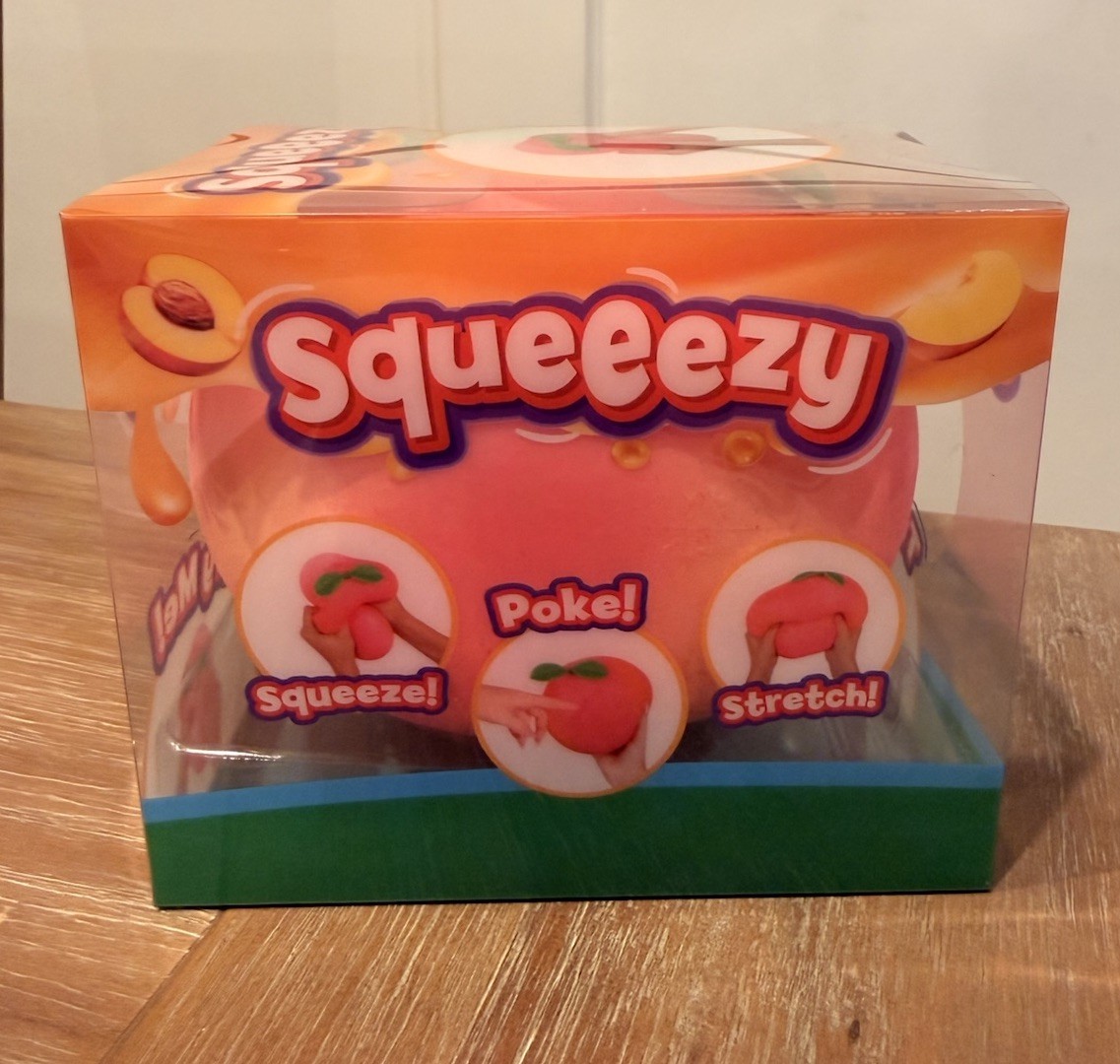 Sunny Days x Squeeezy Jumbo Peach Squish 🍑 Viral TikTok Slow Rise