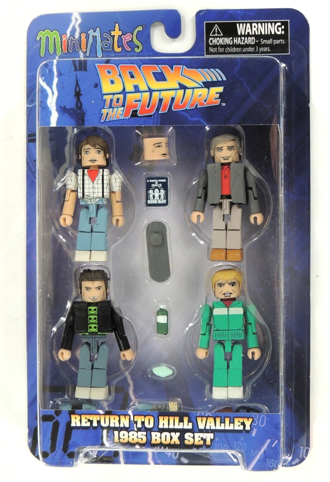 Back to the Future Return to Hill Valley 1985 Box Set Minimates 2015 (SEALED)