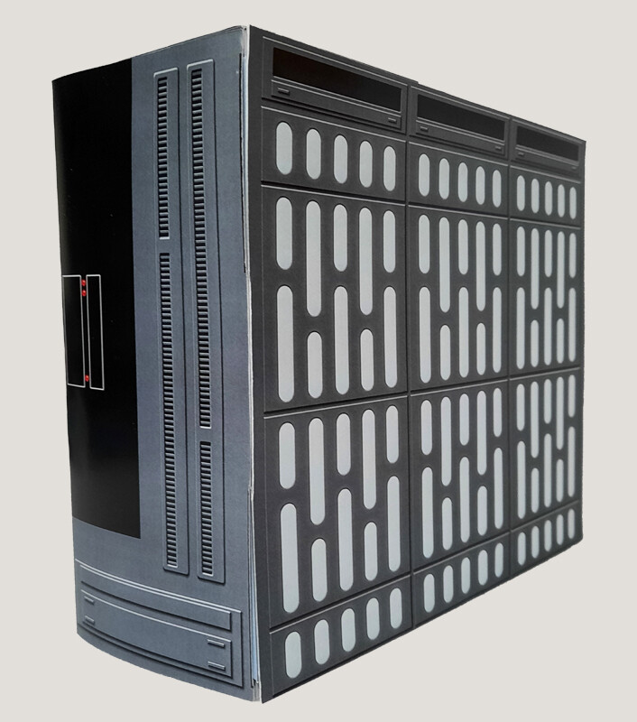 Death Star Computer Bank Accessory 3.75&Prime; Star Wars Hasbro Kenner Free Shipping