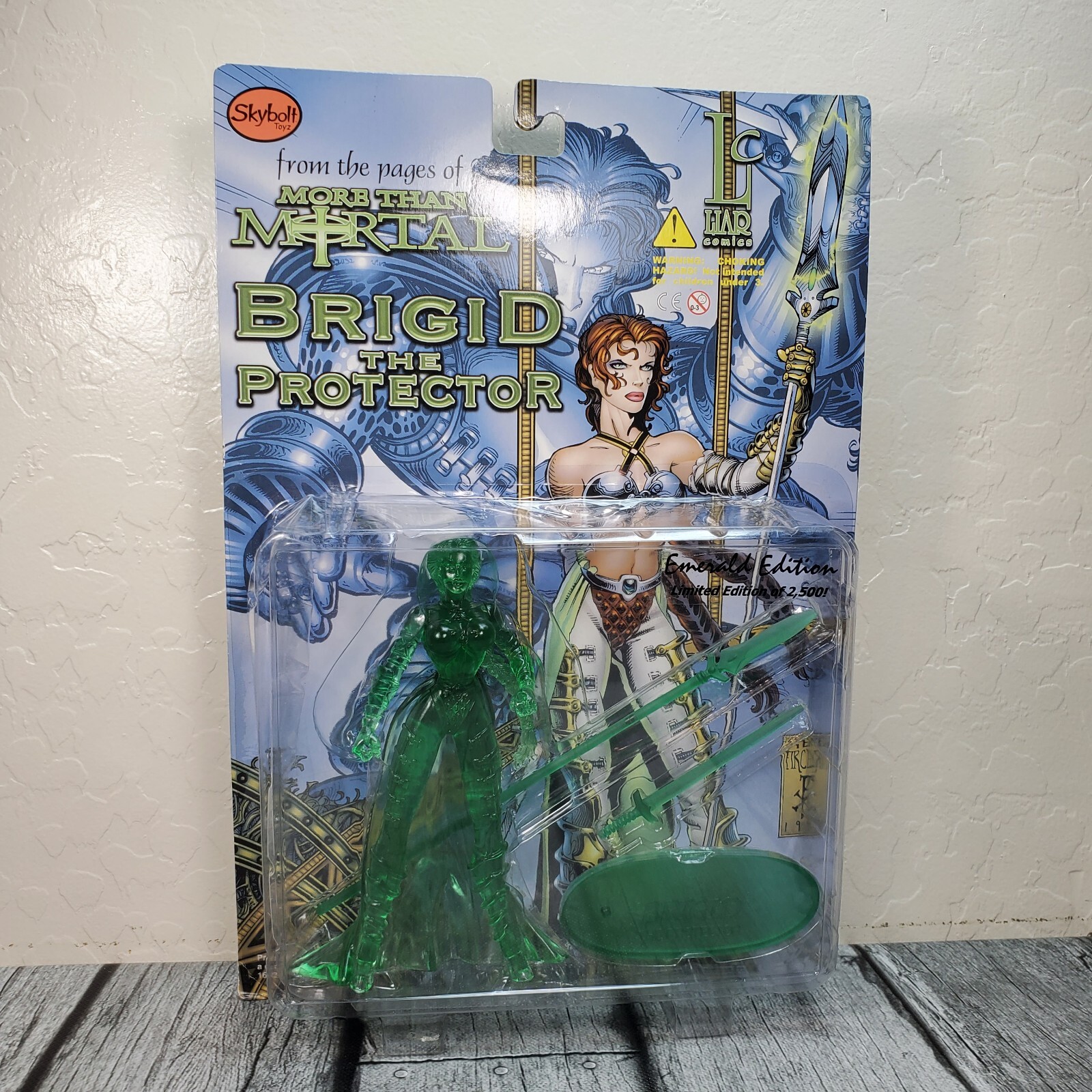 SkyBolt Toys More Than Mortal Brigid The Protector Emerald Edition 1999 Figure