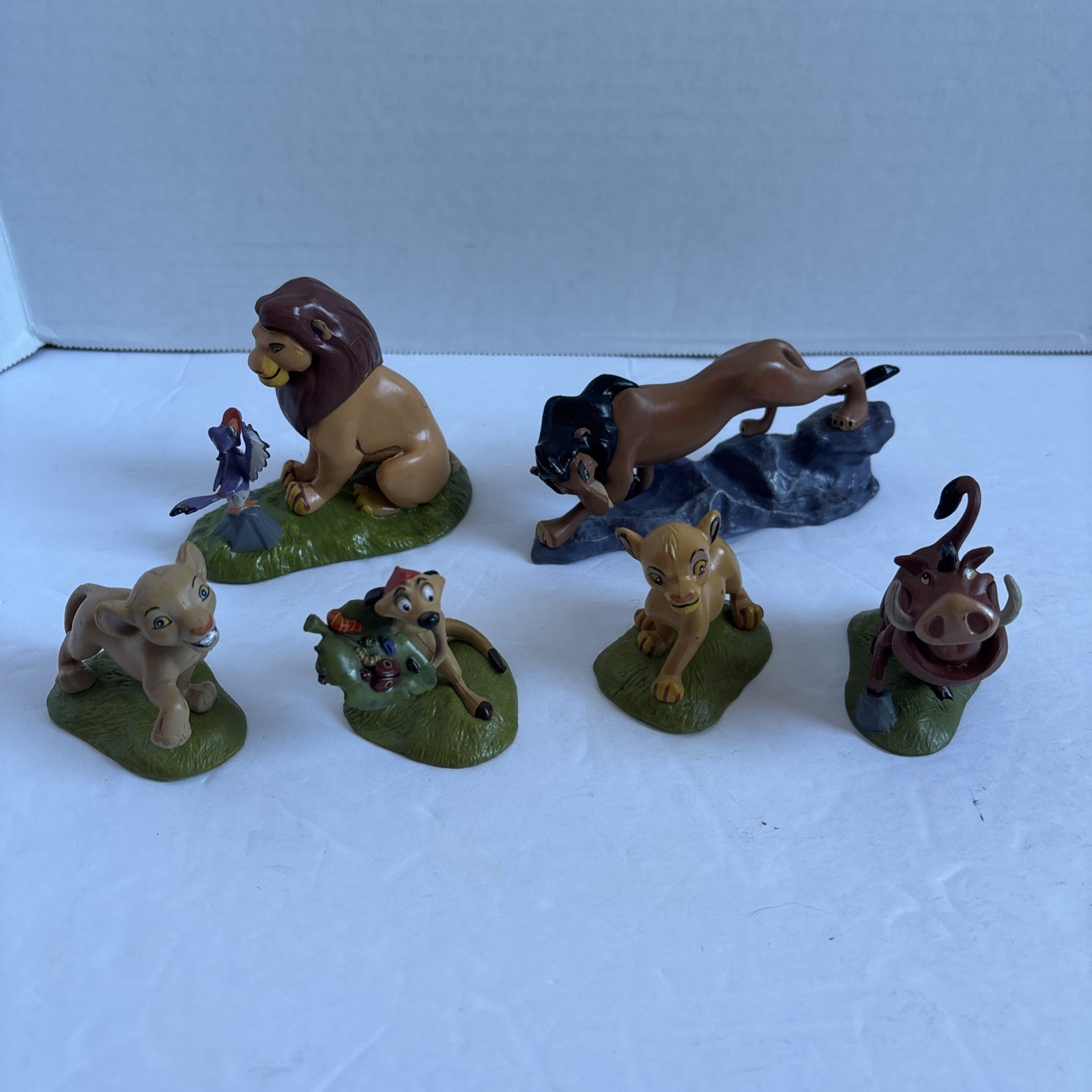 Disney Lion King PVC Figure Lot of 6 Simba Nala Scar Timon Hyenas China Static