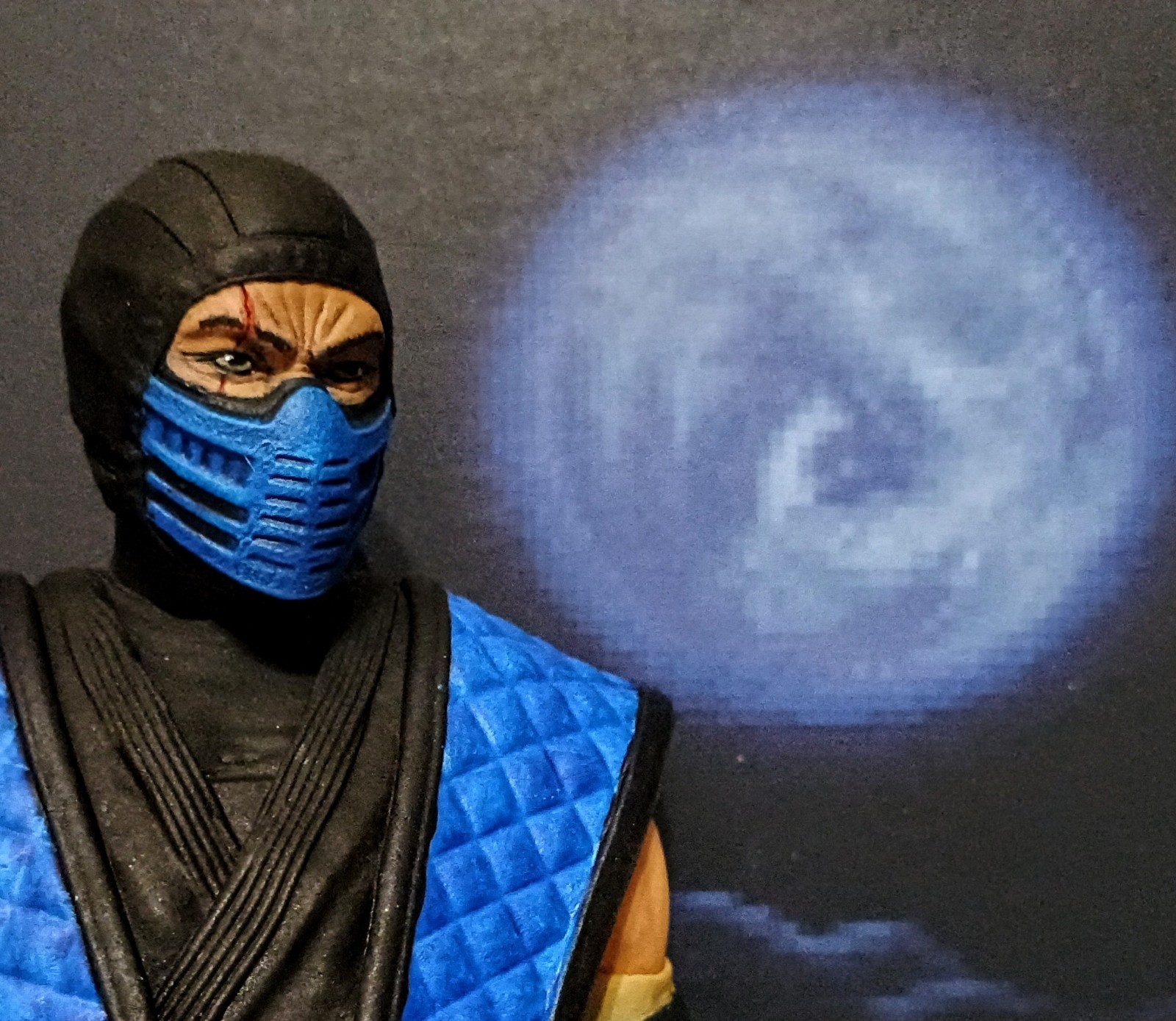 Custom Mcfarlane Mortal Kombat Klassic Kuai Liang Sub-Zero