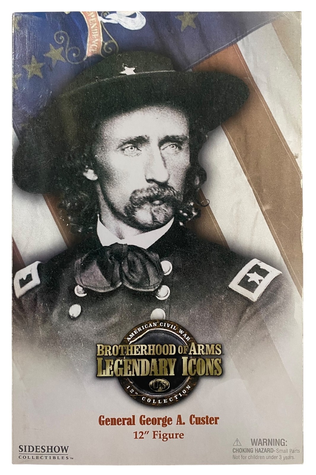 Sideshow General George Custer 12&Prime;Figure NEW Brotherhood of Arms Legendary Icons