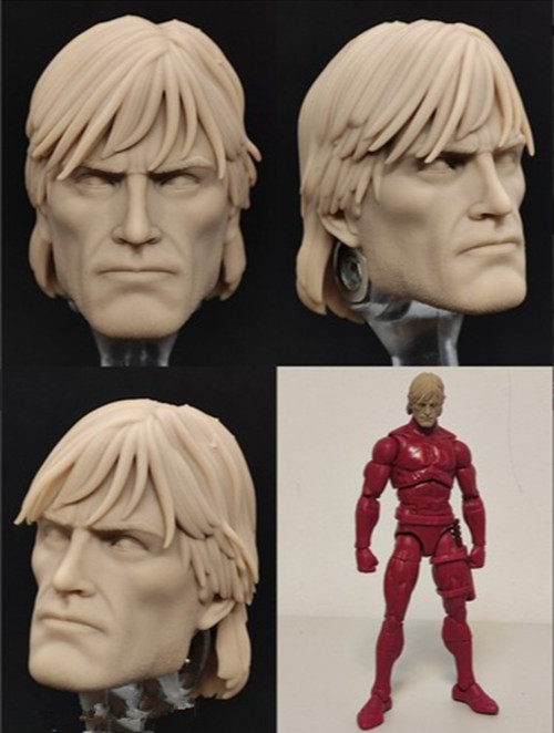 1:6 Male Head Sculpt Solider Charlie Cox C Carved For 12&Prime; Action Figure Body