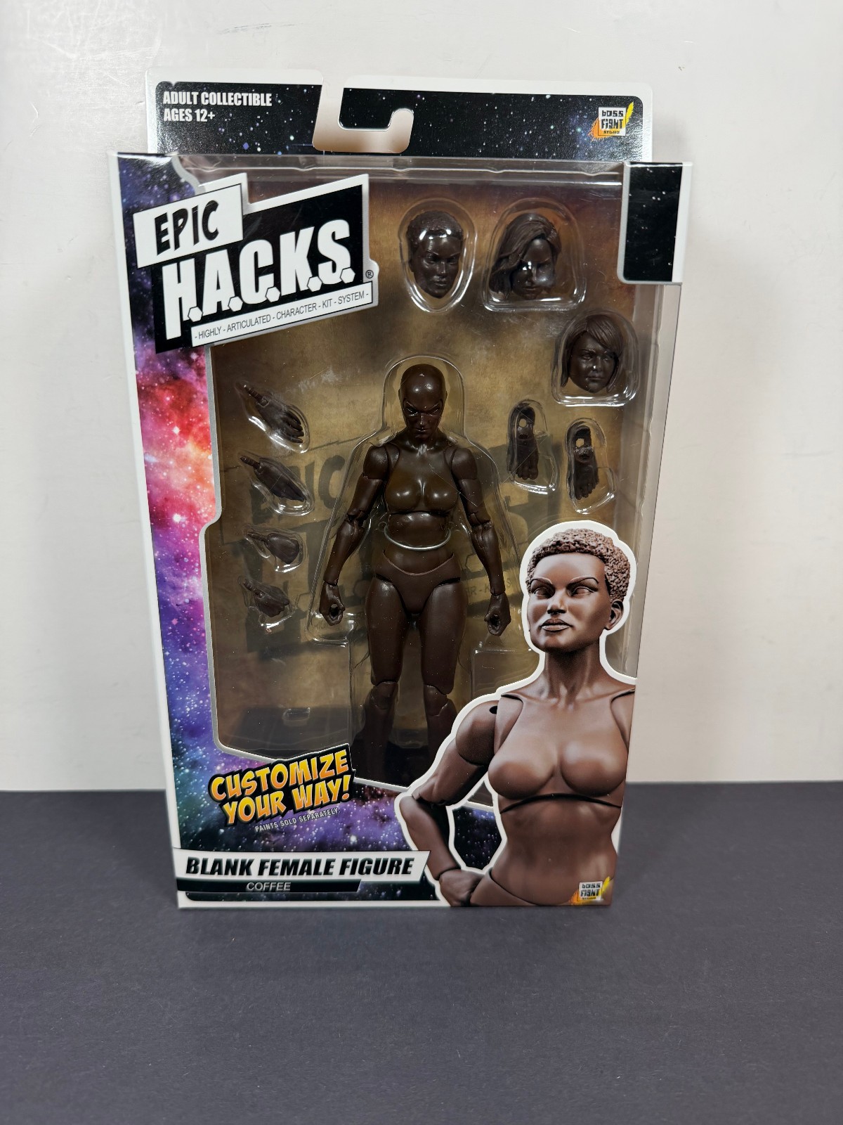 Boss Fight Studio Epic Hacks BLANK FEMALE COFFEE 6&Prime; 1/12 Action Figure