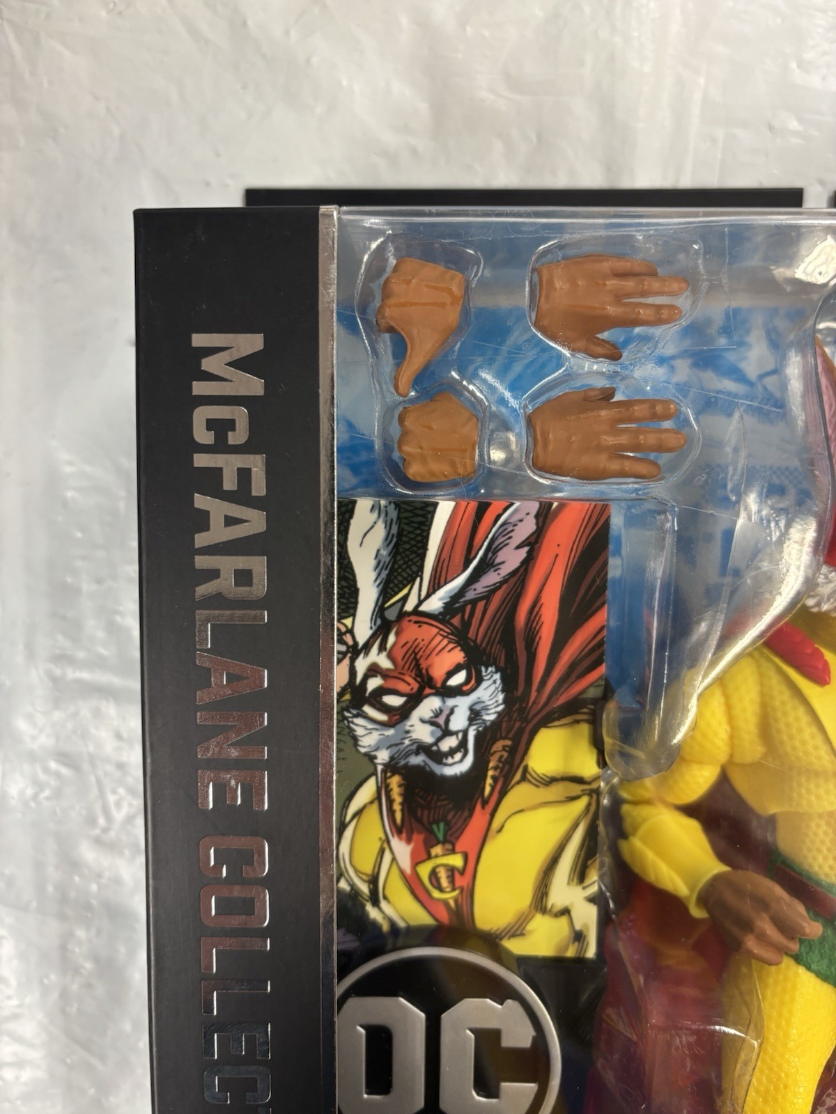 NEW McFarlane Toys DC Multiverse Captain Carrot 7&Prime; Platinum Edition Chase Figure