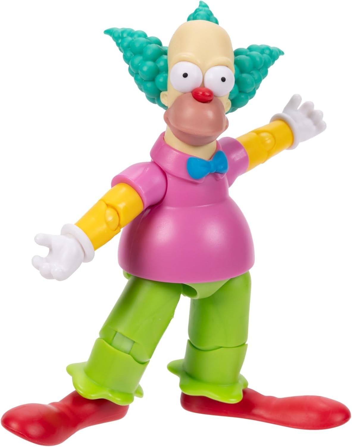 Krusty Collectible Action Figure – 5” from The Simpsons – No Assembly Required