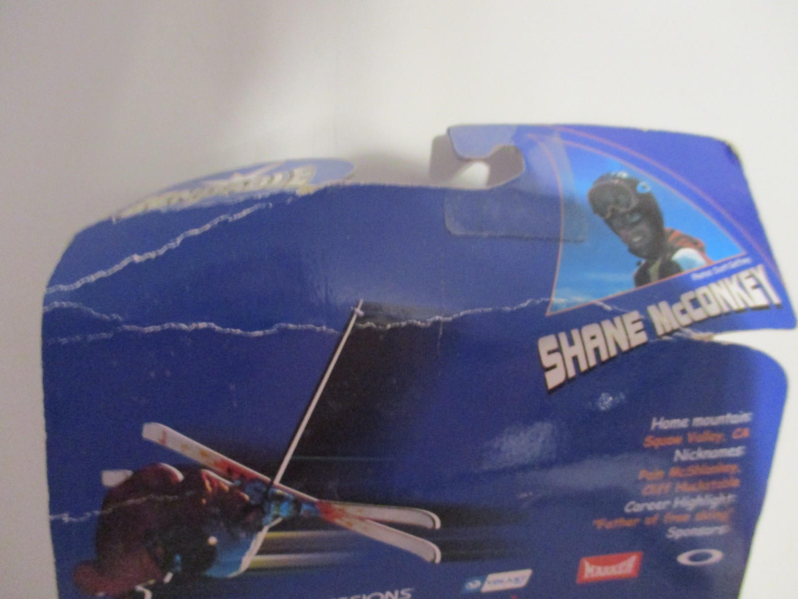 Huck Doll Bendable Action Figure Shane McConkey Ski Team 2002 MOC