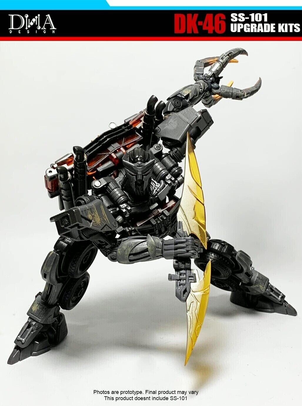 DNA DK-46 Upgrade Kit For Transformers Studio Series SS-101 Scourge With Bonus
