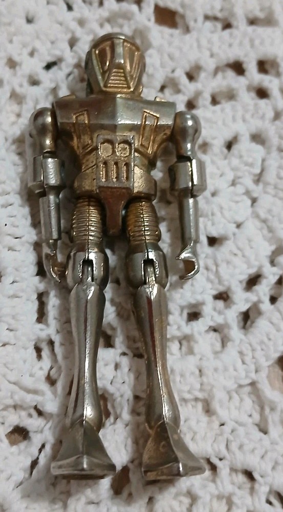 Zylmex Metal Man Questar Zee Toys Diecast 3.5&Prime; Robot Vintage 1977 Action Figure