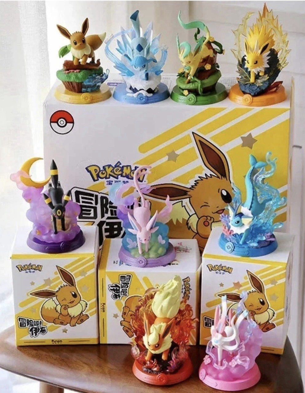 AUTHENTIC Funism Pokemon Adventure Eevee Figure Series Blind Box