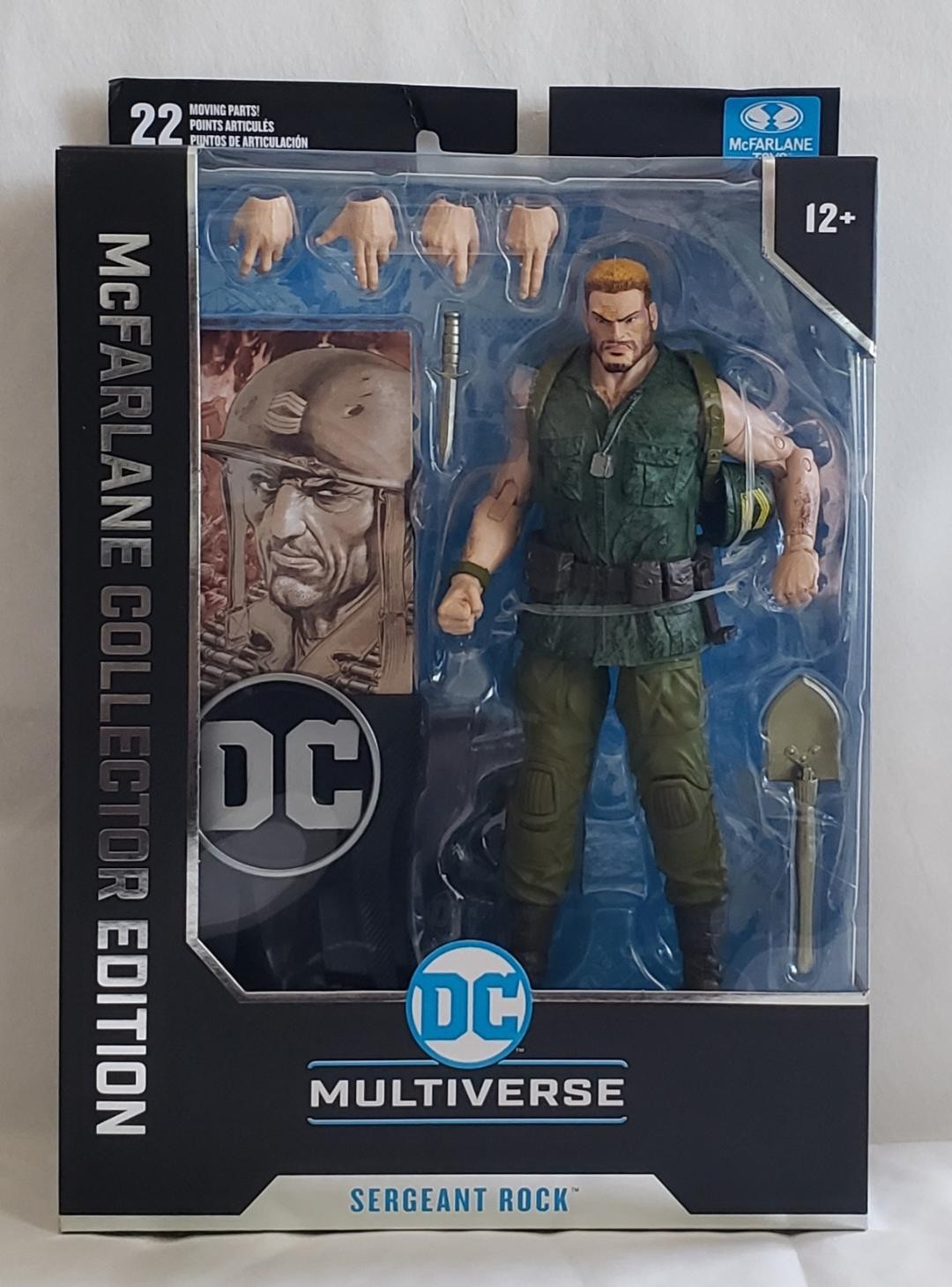 McFarlane DC Multiverse Collector – Edition Sergeant Rock Classic **DMG**